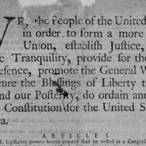 Constitution Preamble: By Printed by Dunlap & Claypoole